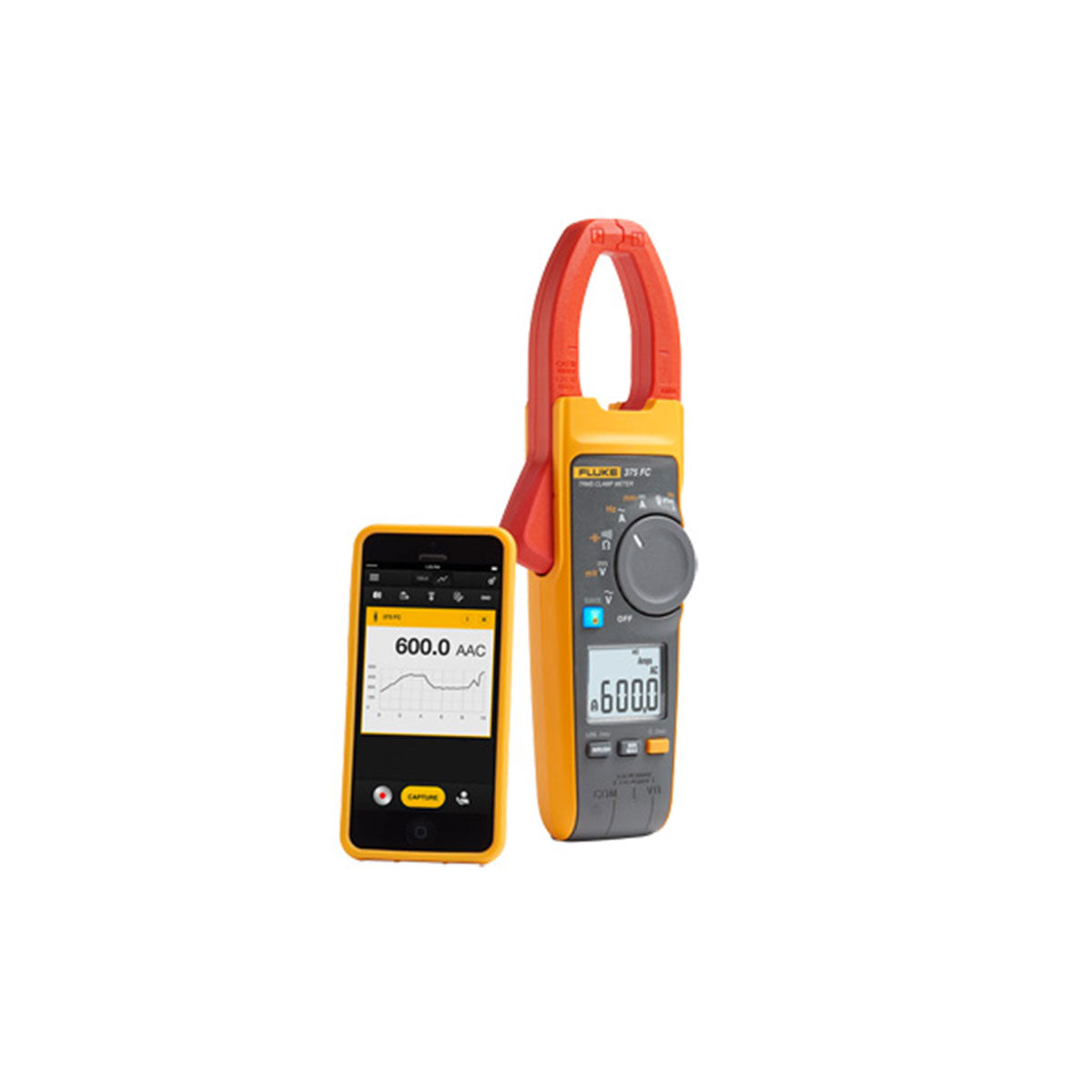 600A AC/DC TRMS Wireless Clamp with Fluke Connect