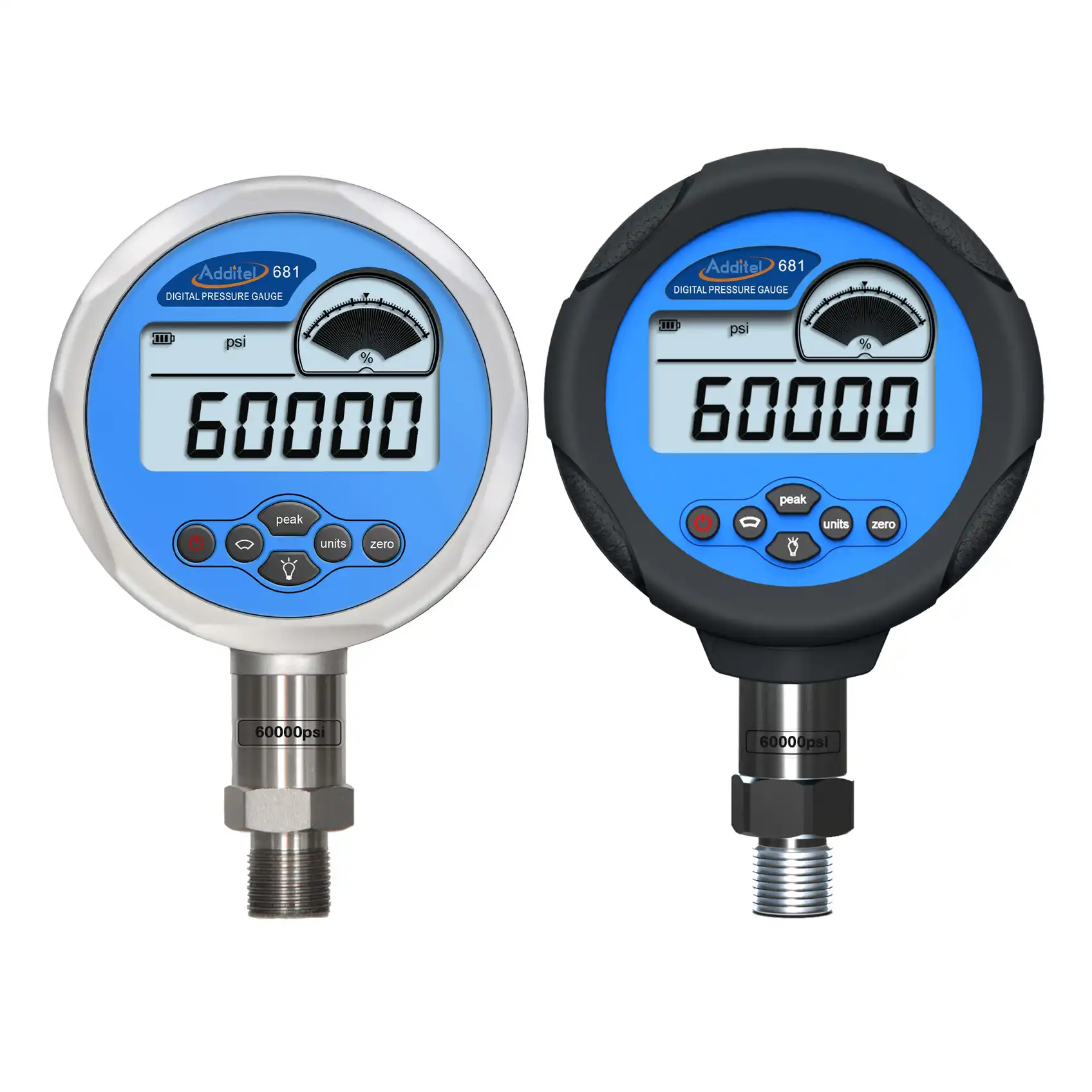 ADDITEL ADT681IS05GP10K Pressure Gauge