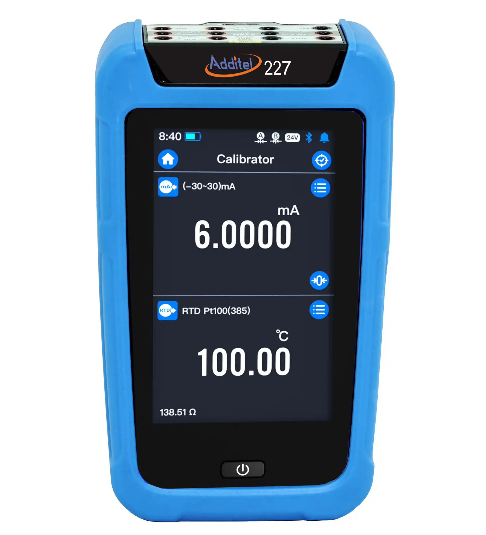 ADDITEL ADT227-HART Process Calibrator