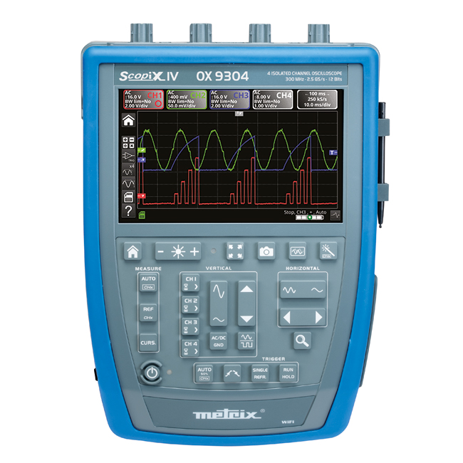 AEMC 2150.34 Hand-Held Oscilloscope Model OX 9304 IV 300MHz (