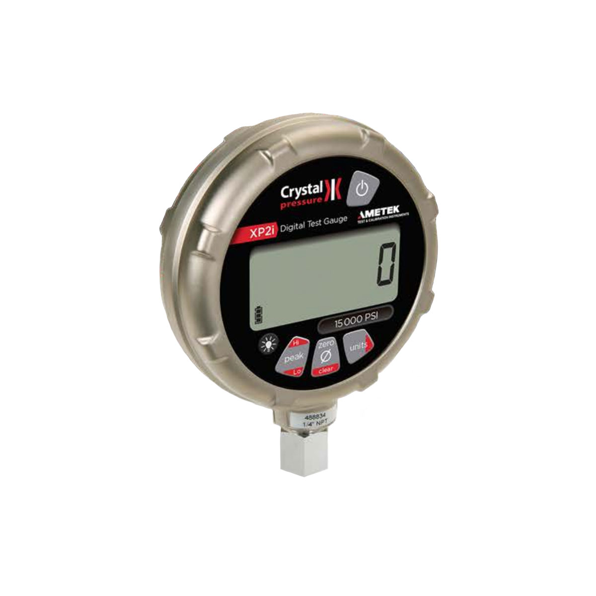 CRYSTAL XP2I-3KPSI Pressure Gauge