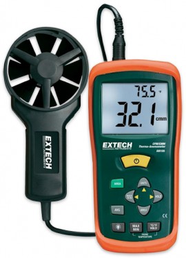 EXTECH AN100 CFM/CMM Mini Thermo-Anemometer