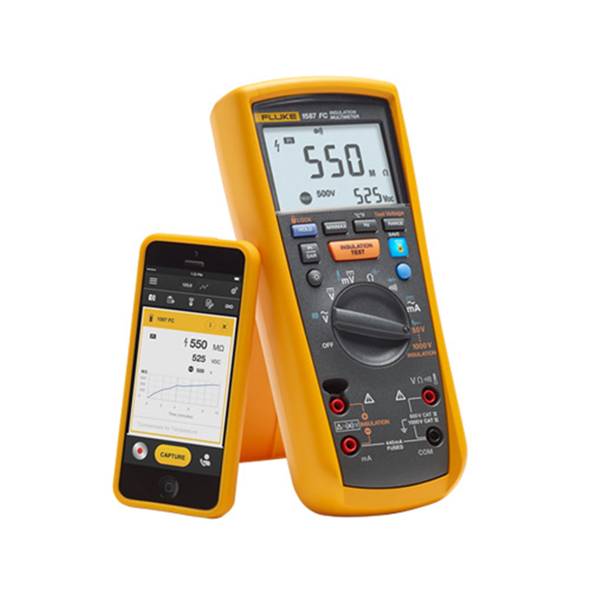 FLUKE 1587FC Insulation Tester