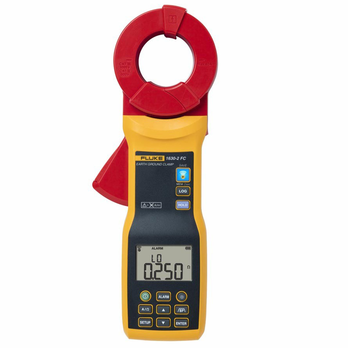 FLUKE 1630-2-FC FC Earth Ground Clamp, 1000V, datalogging