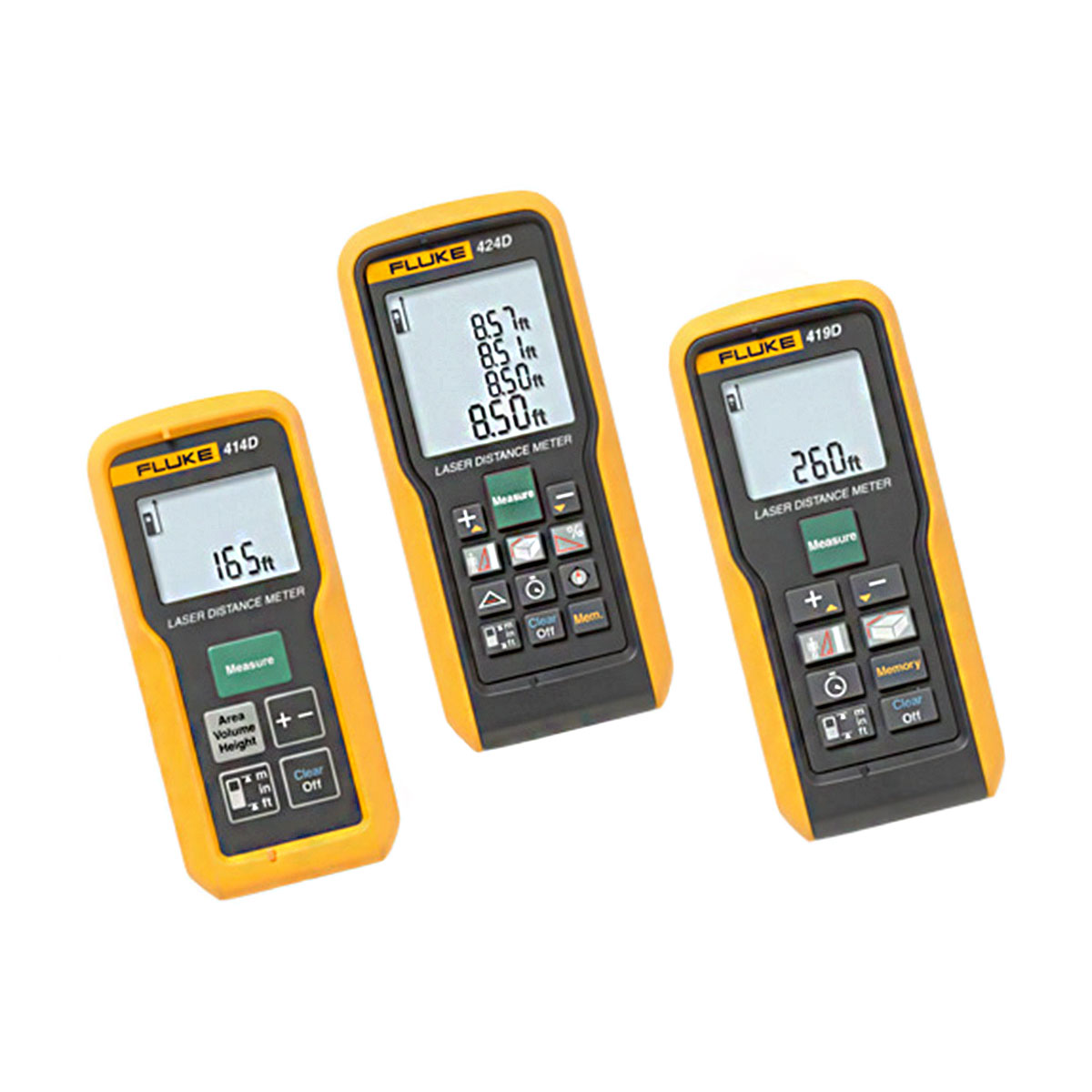 FLUKE 424D Laser Distance Meter 100M/330FT