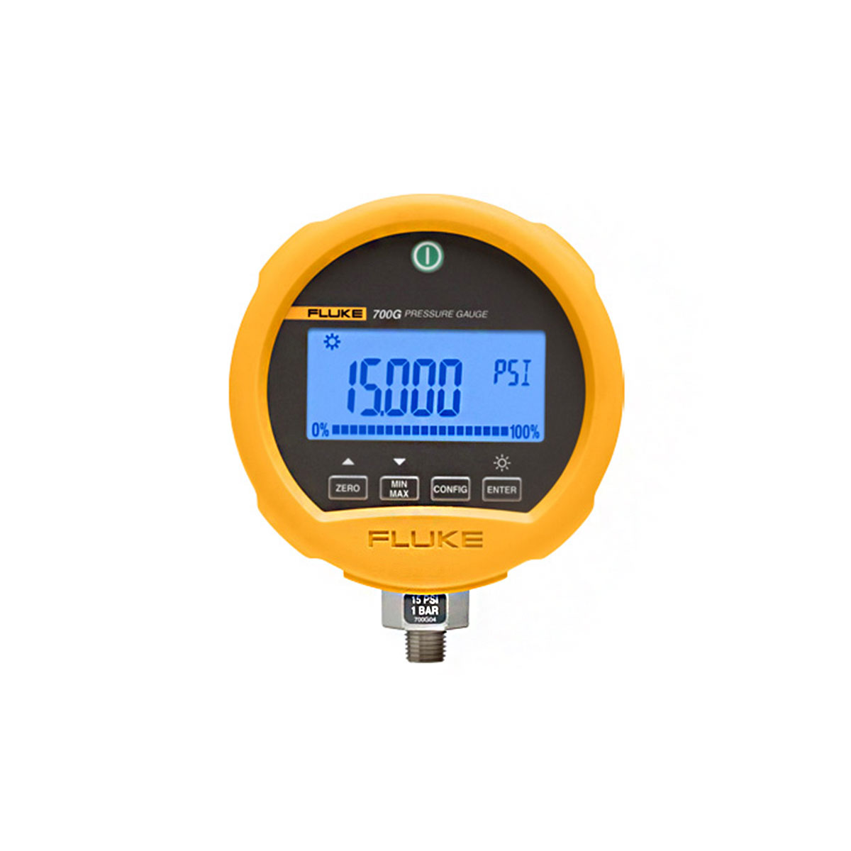 FLUKE 700G06 Digital Pressure Gauge, 100PSI