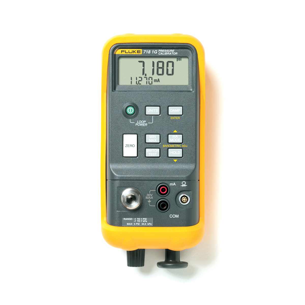 FLUKE 718-100US Pressure Calibrator - 100 PSI