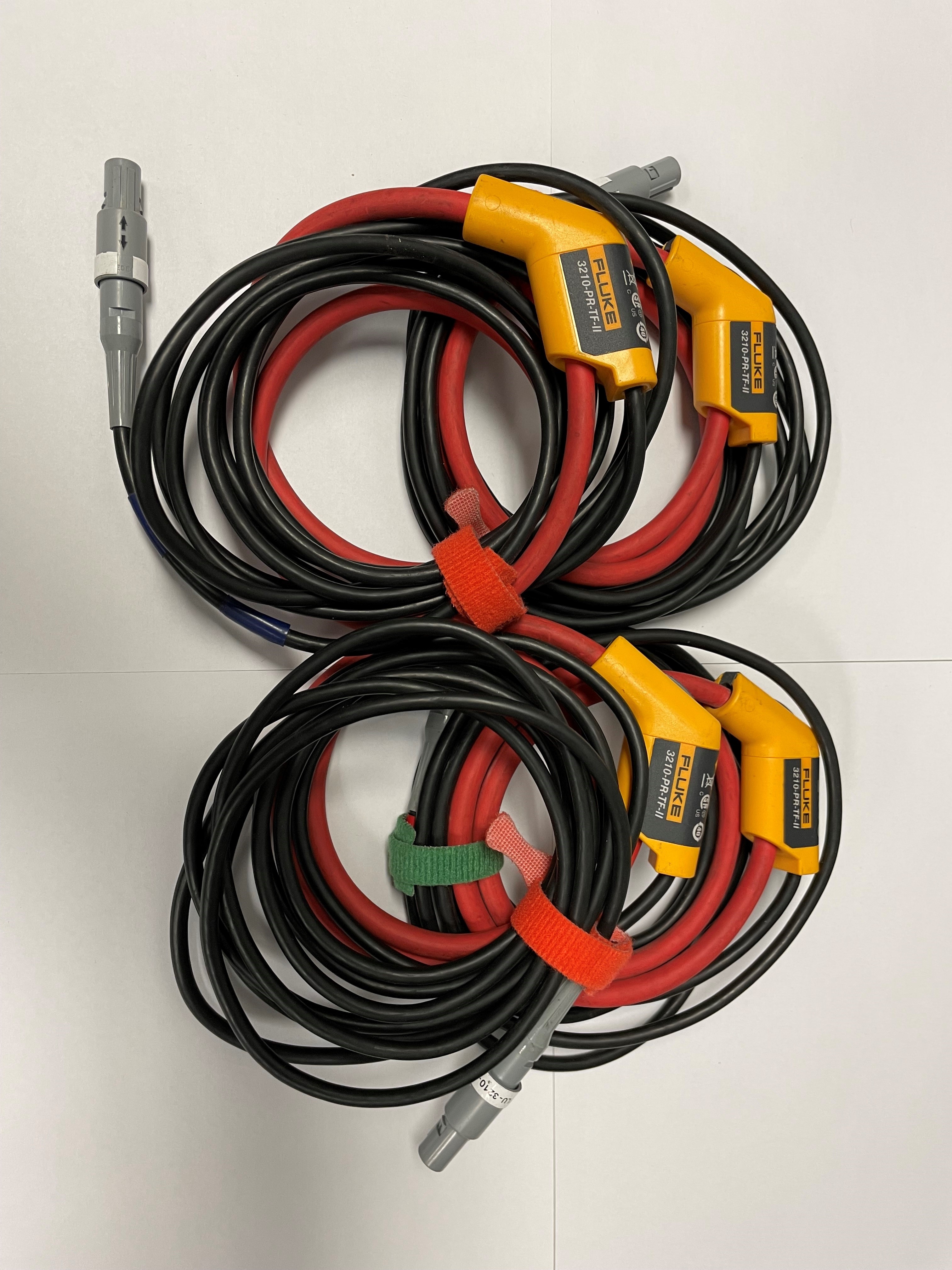 FLUKE CLEARANCE 3210-PR-TF-II Thin Flex Current Probe, 1000 A / 4 Pack