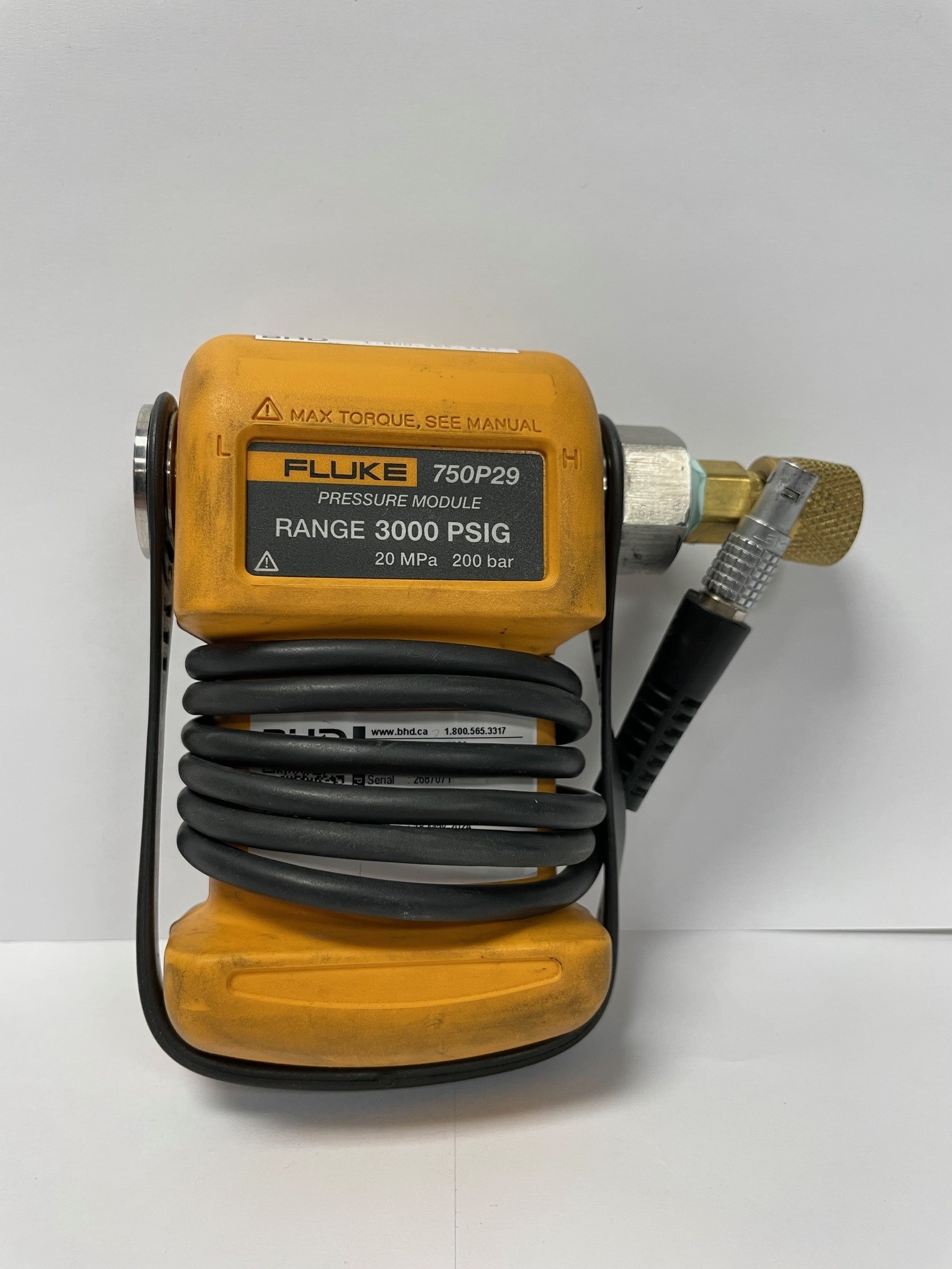 FLUKE CLEARANCE 750P29 Pressure Module (3000 PSI)