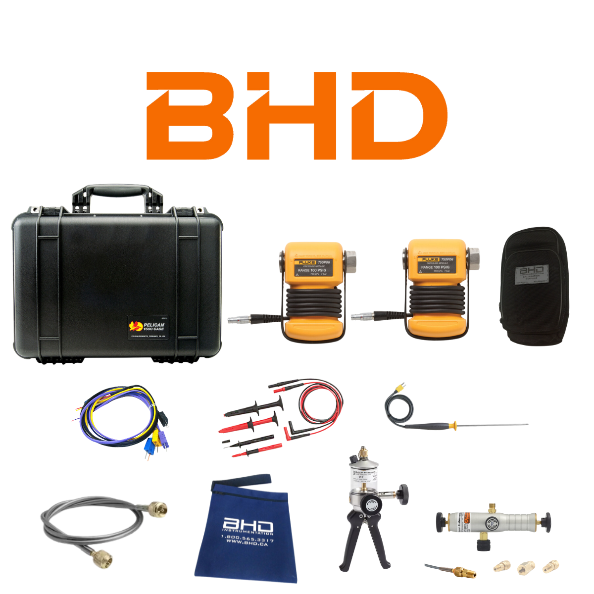 FLUKE ACCESSORY KIT BHD FLU-MF Complete Kit