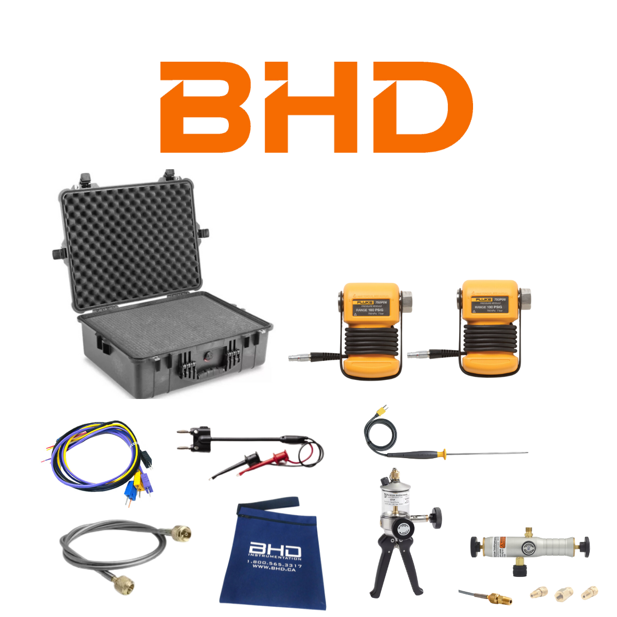 FLUKE ACCESSORY KIT BHD FLU-MF-D Complete Kit