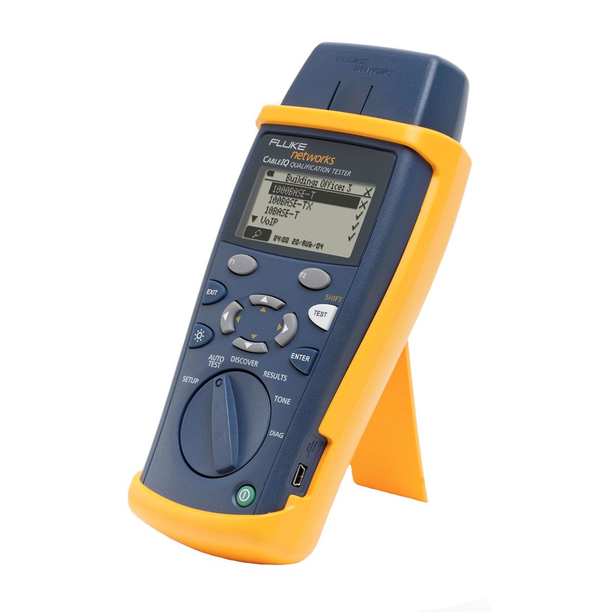 FLUKE NET CIQ-100 CableIQ Qualification Tester - SEE SEE LIQ-100