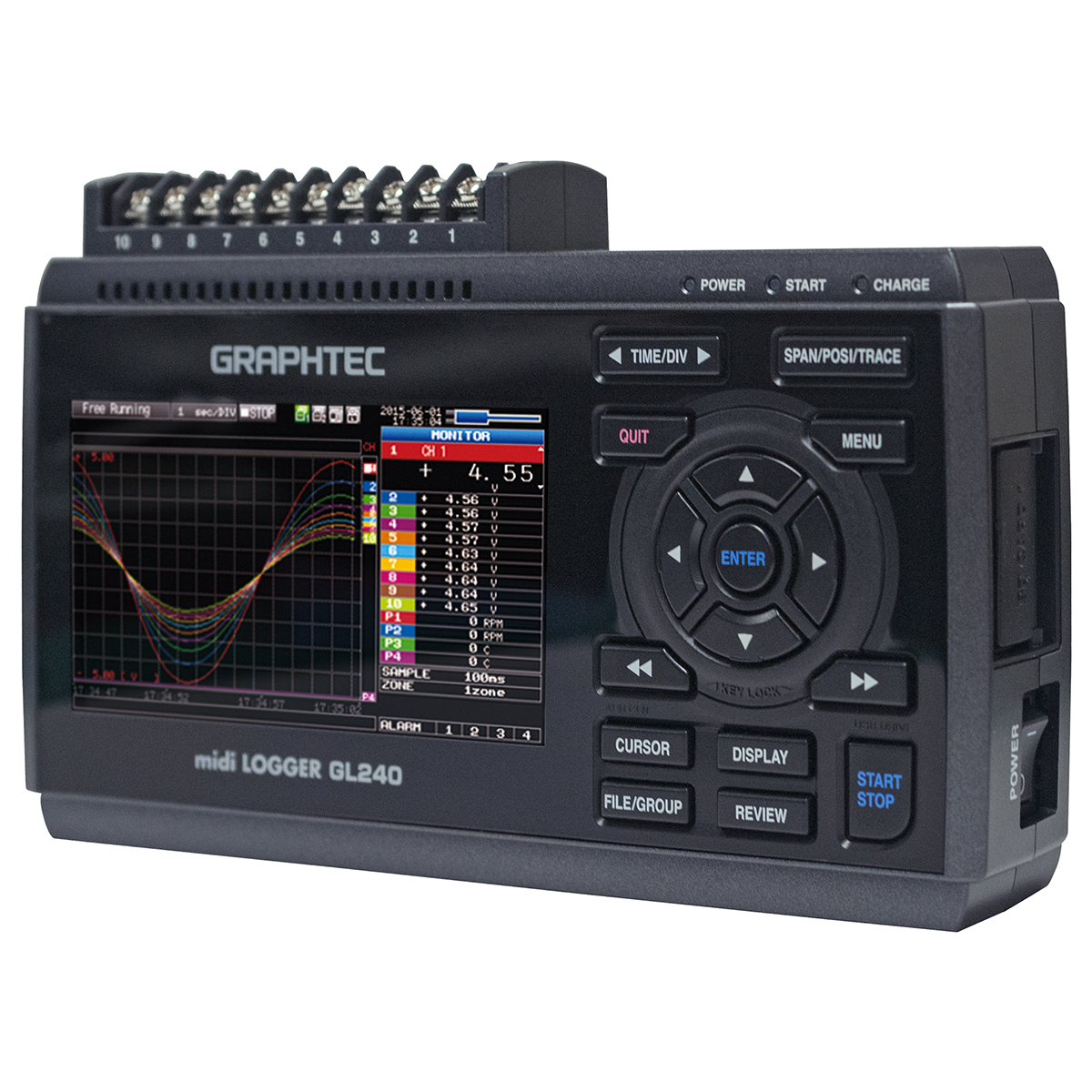 GRAPHTEC GL240 Data Logger