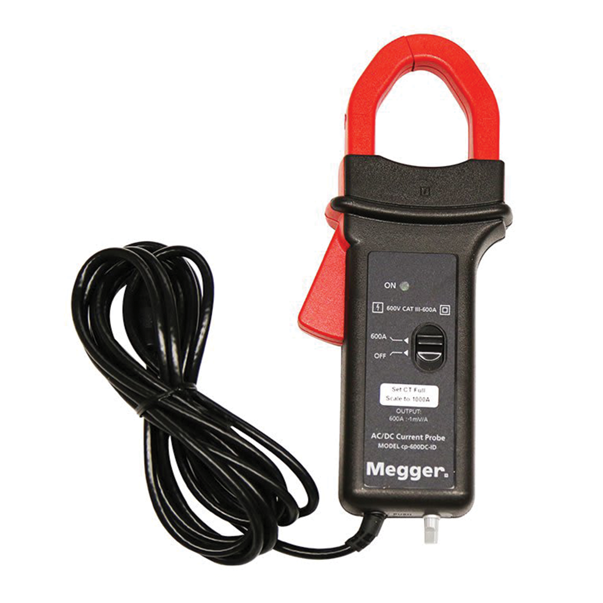 MEGGER CP-600DC-ID-KIT Kit of 3 CP-600DC-ID 600A High Bandwidth DC Hall