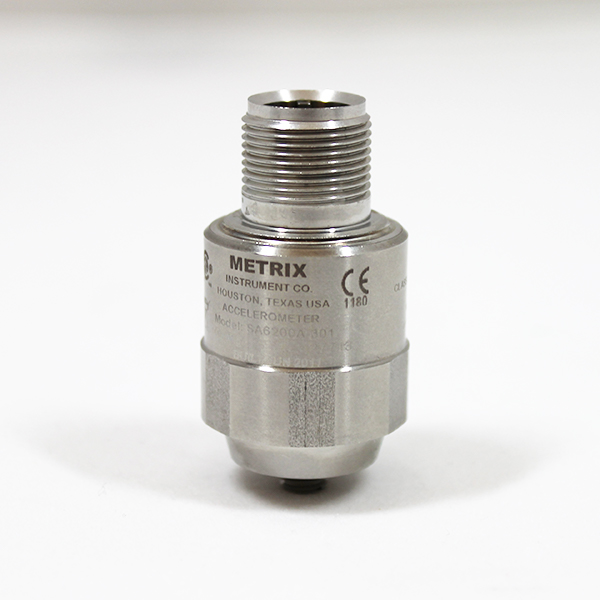 METRIX SA6200A-101 API-670 Accelerometer Sensor, Class 1 Div 1 Grou