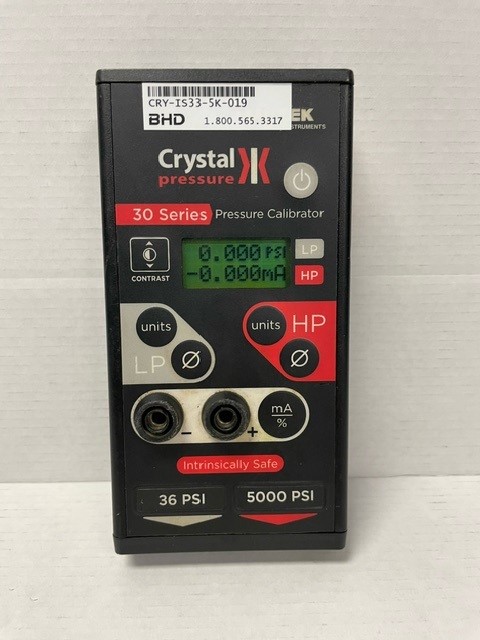 CRYSTAL CLEARANCE IS33 5K Pressure Calibrator