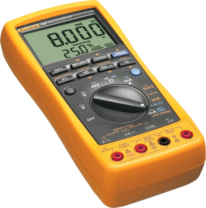 Fluke 789 ProcessMeter – Loop Calibrator & Multimeter