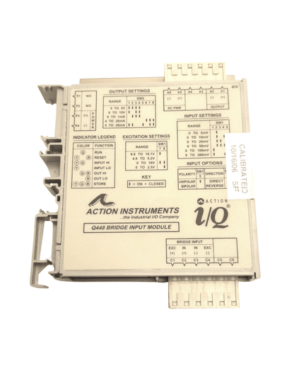 Back view of Eurotherm Q448-0000 DC Powered Bridge Input Isolator