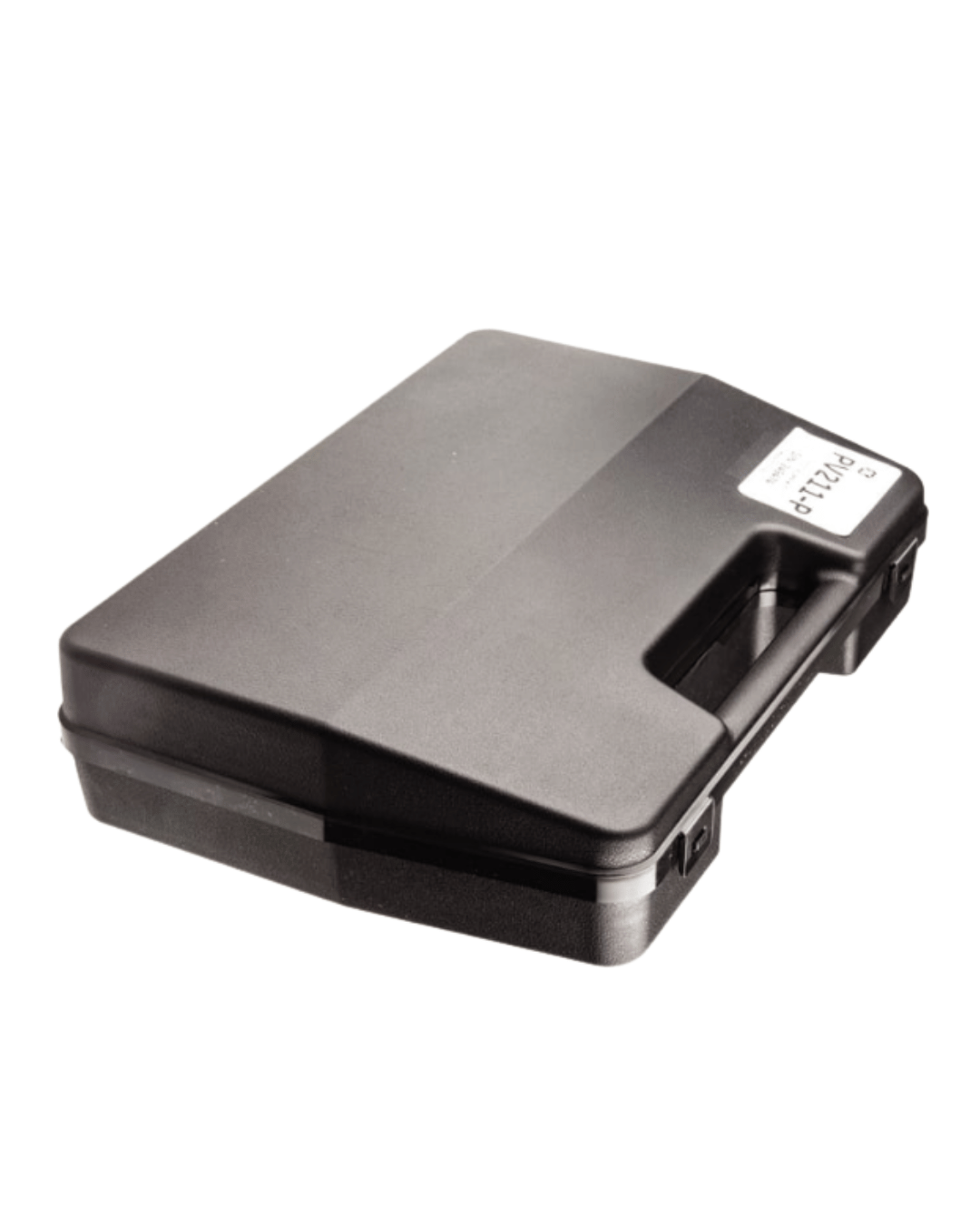 Closed plastic case for Druck PV211-14 pneumatic hand pump storage