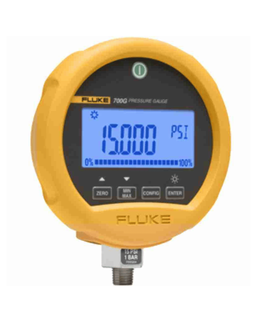Angled view of Fluke 700G Digital Pressure Gauge
