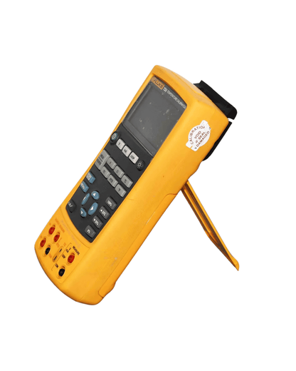 Side view of Fluke 724 temperature calibrator