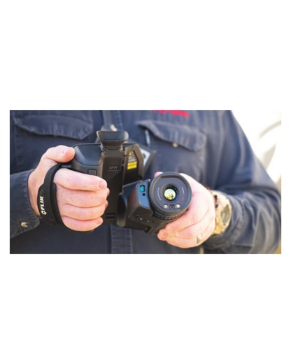 FLIR GF77 Optical Gas Imaging Camera in use