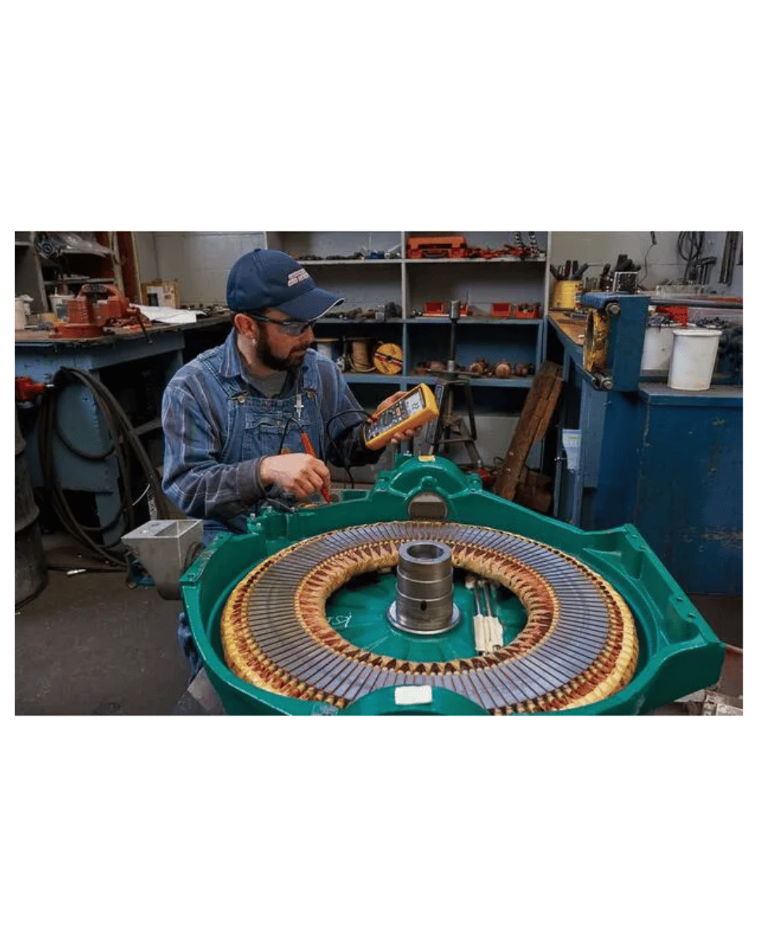 Fluke 1587 FC IR Termometer in testing