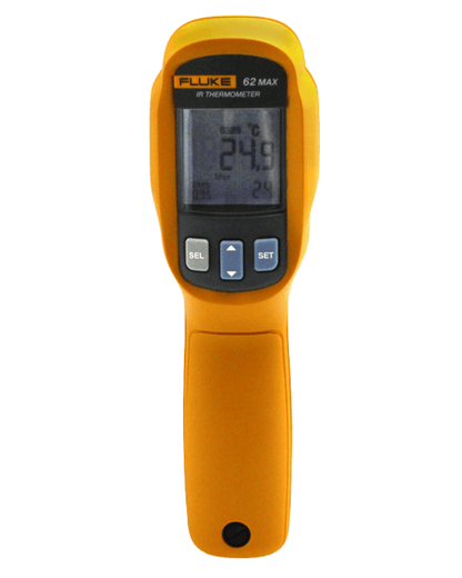 Cose-up view of Fluke 62 MAX+ Infrared Thermometer