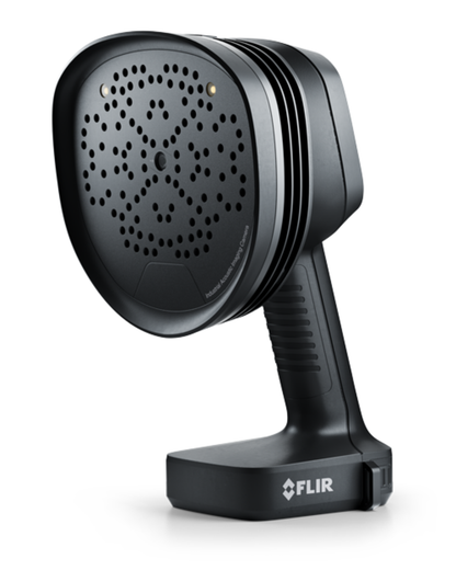 Angled view of FLIR Si2-Pro Acoustic Imaging Camera