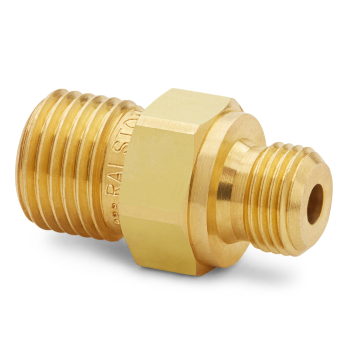 RALSTON-QTHA-1MB0-RS-Brass, G 1/8" MBSPP x M QT Brass, no check-valve